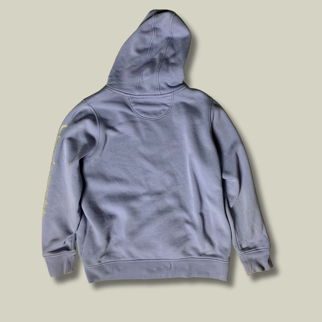 Carhartt Hoodie – Lavander “Keep Distance” Embroidered Heart Edition (M)