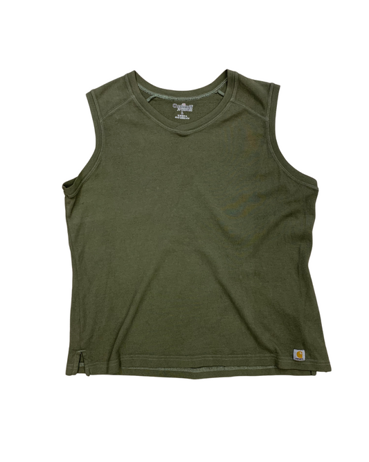 Carhartt Scoop Neck Tank Olive – L