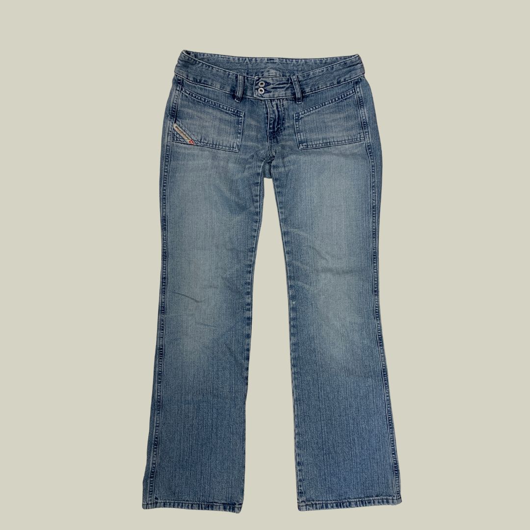 Diesel – Jeans Donna Vintage Made in Italy (Mod. con doppio bottone)