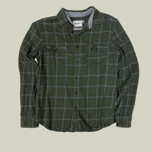 Goodfellow & Co – Camicia Flanella Verde a Quadri – Taglia M