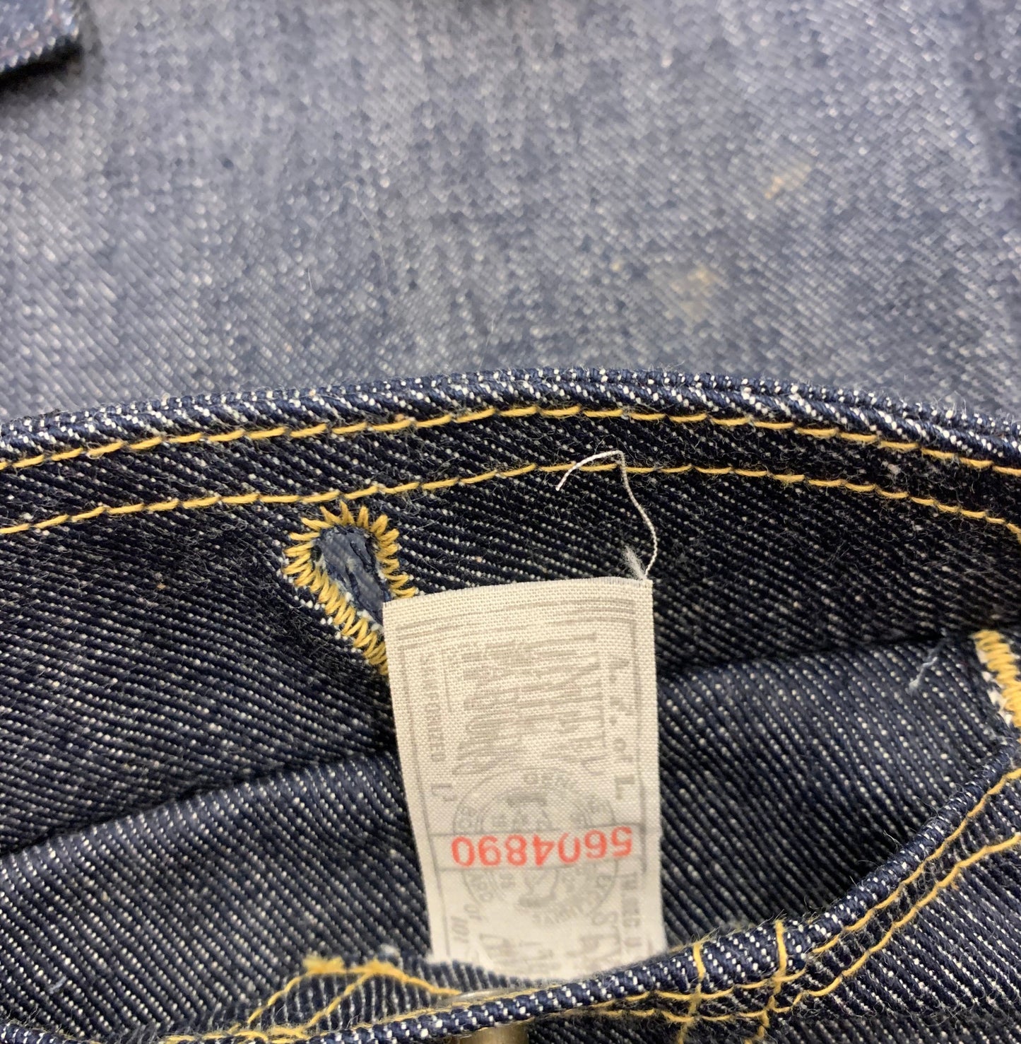 Lee Archives 101J Rider Jacket 1952 Re‑Issue Made in Japan Selvedge 90's