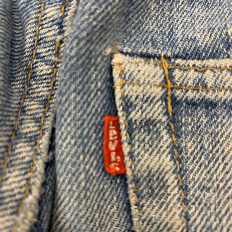 Levi’s 501 Selvedge Jeans Made in USA W30 L31 – Vintage Distressed Redline Denim (ca. 1970s – El Paso Factory Code 6)