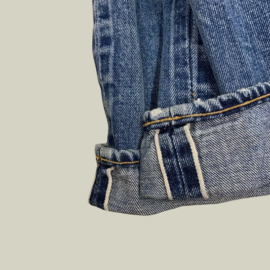 Levi’s 501 Selvedge Jeans Made in USA – White Selvedge Denim (Factory 6 El Paso, Texas – Early 1980s)