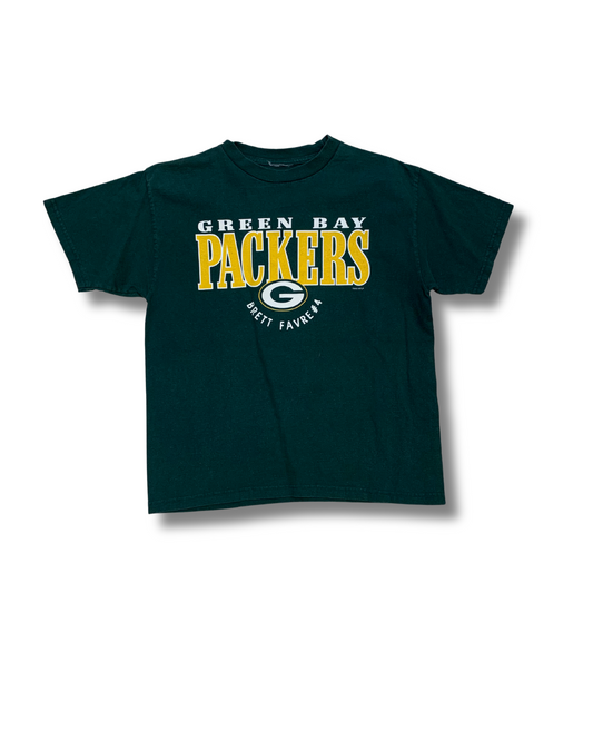 Majestic Packers Brett Favre #4 Tee   XS-S