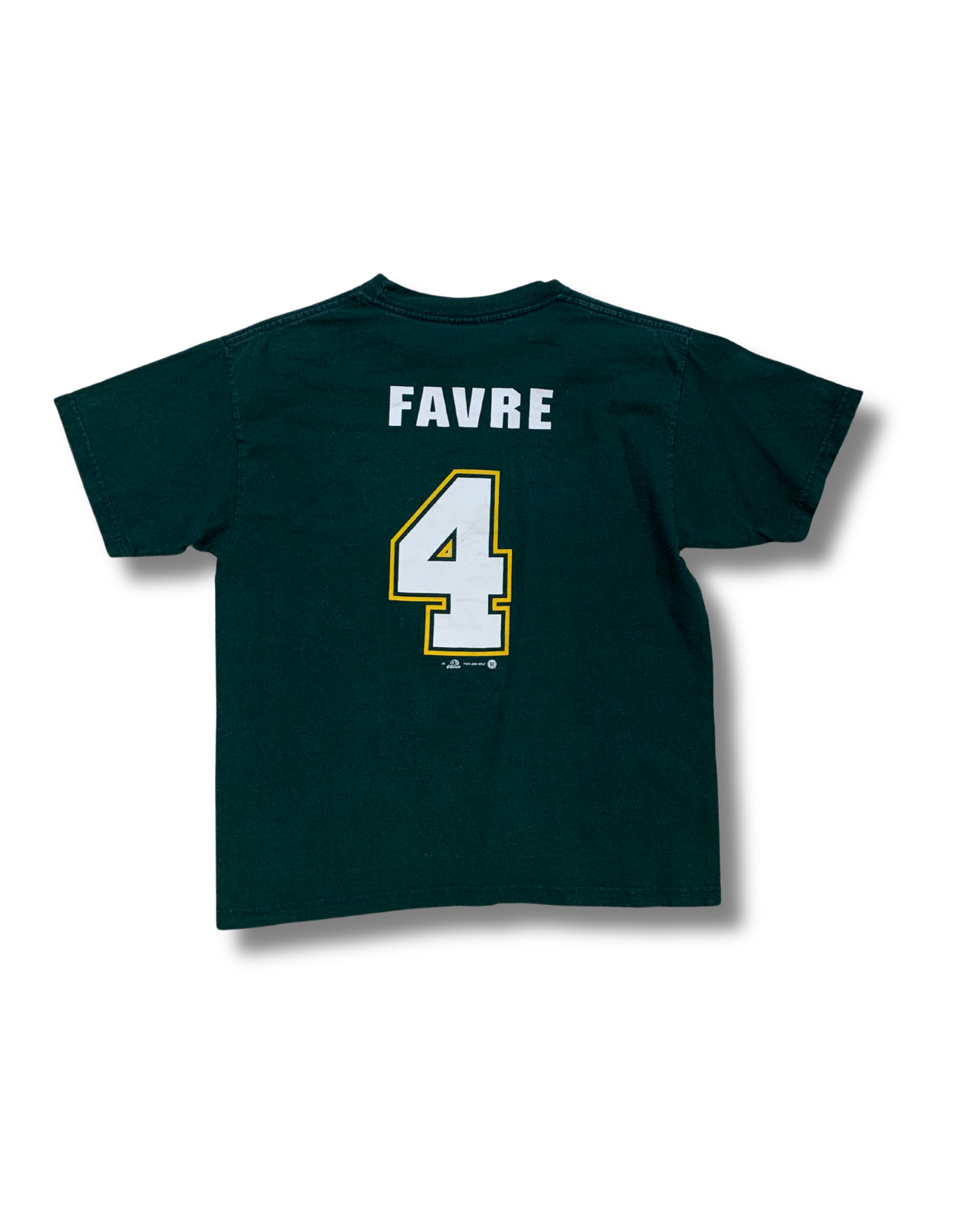 Majestic Packers Brett Favre #4 Tee   XS-S