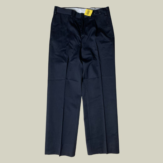 Marina Militare Dress Pants – 100% Lana Blu Navy (Taglia 50/6R – W41 L105)