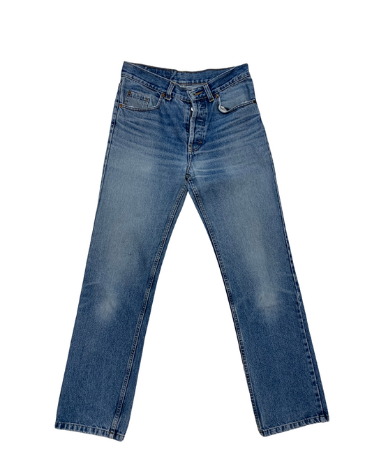 Reworked Originals – Levi’s® 501 Light-Wash “Contrast Pocket” Jeans