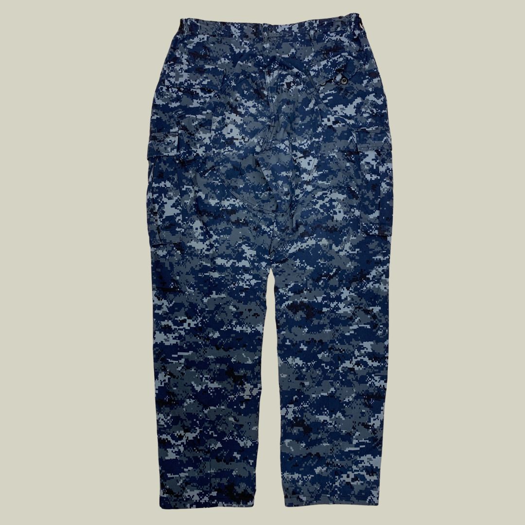 U.S. Navy NWU Type I Digital Camo Trousers – Large Long