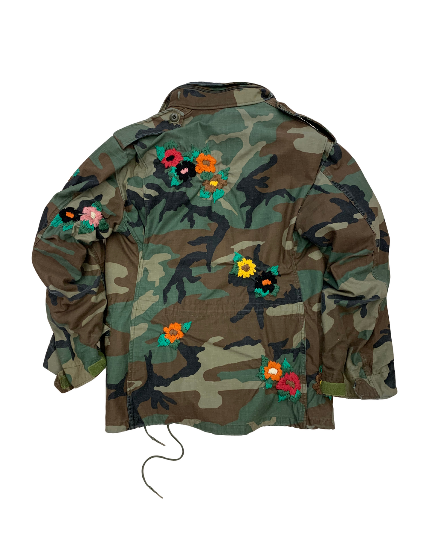 US Army M-65 Floral Camo Jacket S