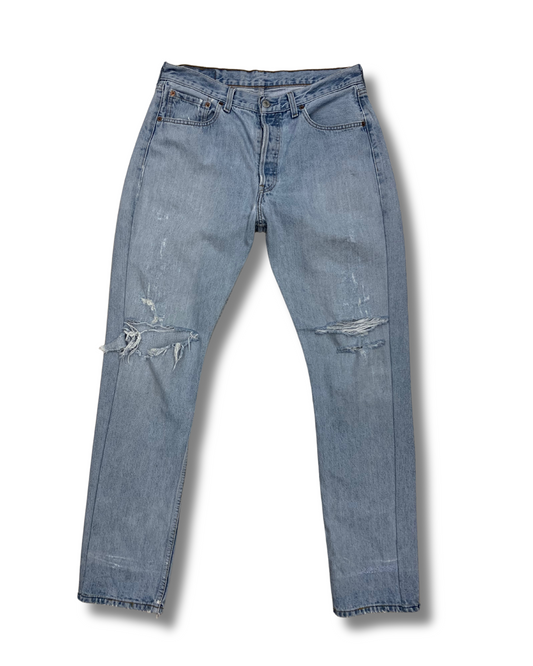 Vtg Levi’s 501 light‑wash 2004 W33 L32