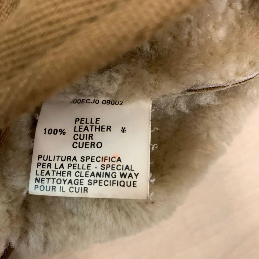 Diesel Vintage Shearling Leather Jacket 100% Pelle – Giacca Aviator Donna/M